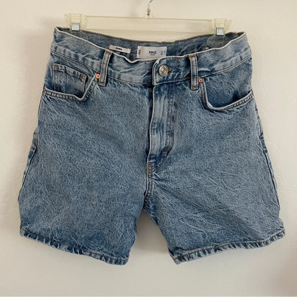 Mango High Rise Shorts - Picture 2 of 7